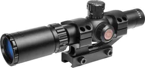 TRUGLO TACTICAL 1-4X24MM SCOPE - 30MM TUBE BDC MIL-DOT - Image 2