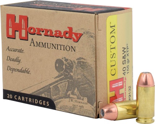 HORNADY 40 SW 155GR XTP - 20RD 10BX/CS - Image 2
