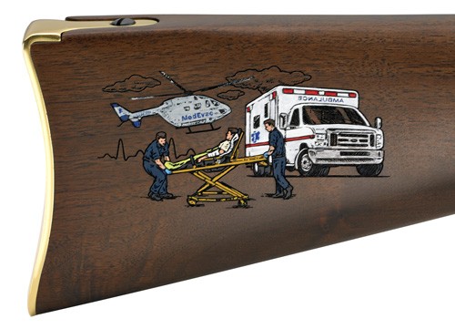 HENRY H4 EMS TRIBUTE EDITION - 22S/L/LR 20" OCTAGON ENGRAVED - Image 2