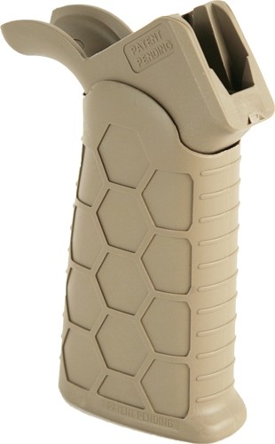 HEXMAG GRIP TACTICAL FDE - FITS AR-15 - Image 3