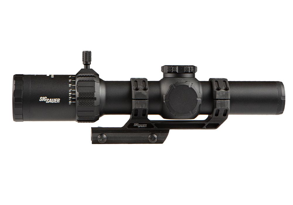 SIG SAUER TANGO MSR 1-10X26 34MM FFP ILLUMINATED RETICLE, .5MOA, COYOTE