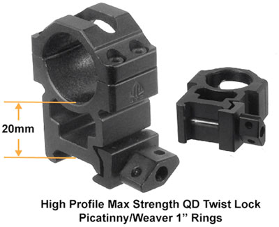 UTG SCOPE 6-24X50 1" AO - 36 COLOR ILLUMINATED MIL-DOT - Image 8