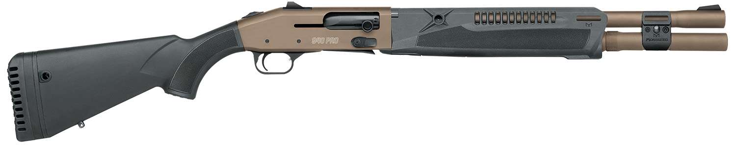 MOSSBERG 940 SPX 12G SHOTGUN 18.5" BLK/FDE 7+1