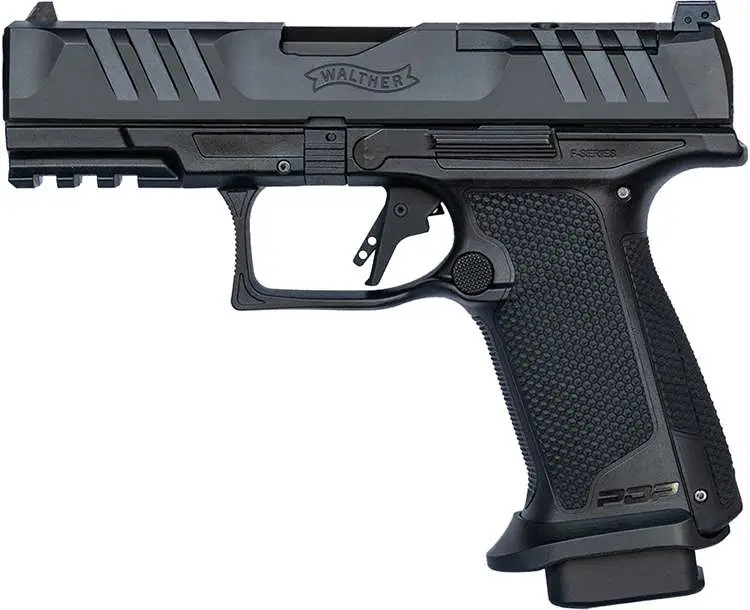 WALTHER PDP F-SERIES PRO E 9MM PISTOL 4" BLACK 3-18RD MAGS