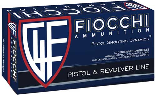 FIOCCHI 357 SIG 124GR FMJ - 50RD 20BX/CS