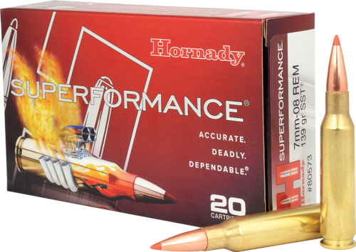 HORNADY SPF 308 WIN 165GR SST - 20RD 10BX/CS