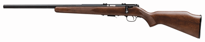 SAVAGE 93R17-GLV 17HMR LH - 21"HB ACCU TGR BLUED/HARDWOOD