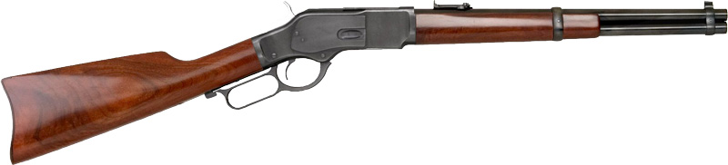 CIMARRON 1873 TRAPPER RIFLE - 45LC 16" BLUED WALNUT