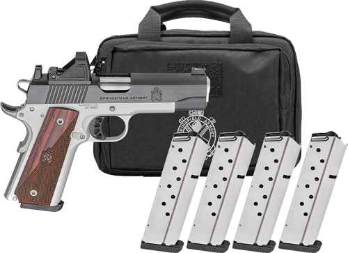 SPRINGFIELD 1911 RONIN 9MM - 4.25" 9RD 4 MAGS GEAR PAC
