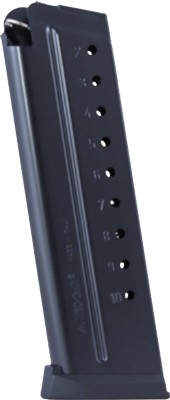 MEC-GAR MAGAZINE 1911 GOVT. - 9MM LUGER 10RD AFC-BLACK
