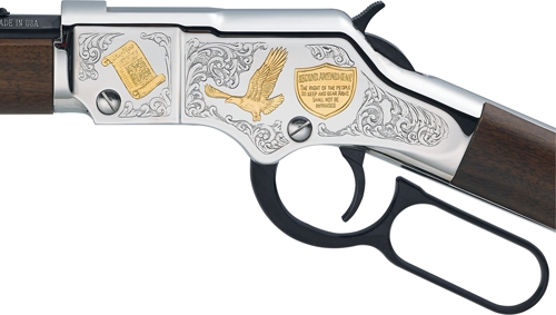 HENRY H4 2ND AMENDMENT TRIBUTE - 22S/L/LR 20" OCTAGON ENGRAVED - Image 4