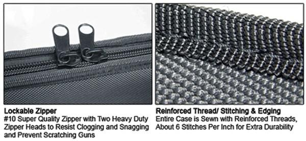 UTG GUN CASE 42" BLACK - DC TACTICAL - Image 6