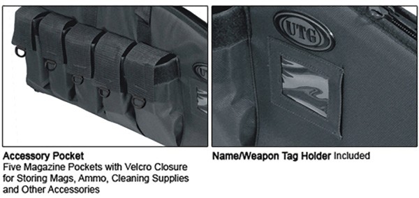 UTG GUN CASE 42" BLACK - DC TACTICAL - Image 3