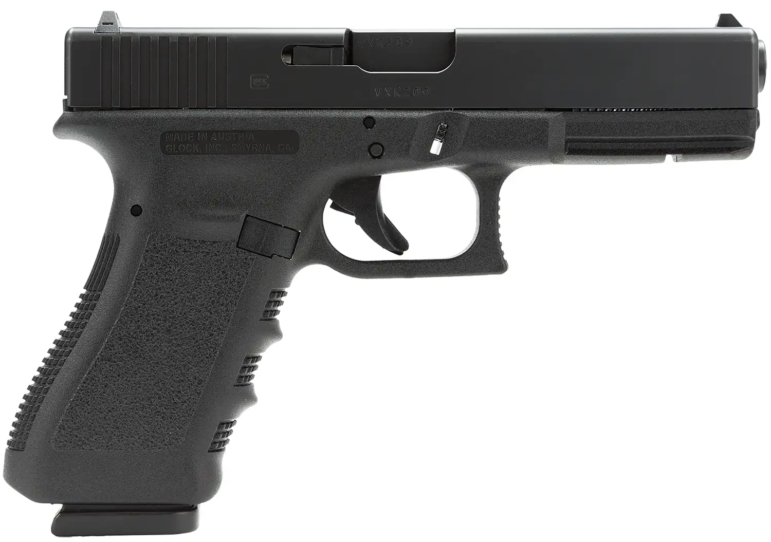GLOCK 17 V 9MM PISTOL 4.49" BLACK FXD 5.5 3-10RD MAGS