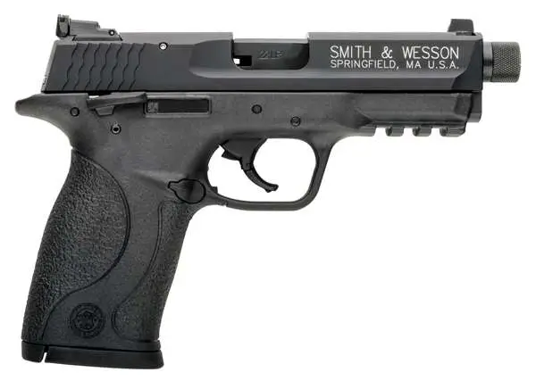 SMITH & WESSON M&P22 CMPCT 22LR 3.6" PSTL BLK THRDD 10RD - Image 3