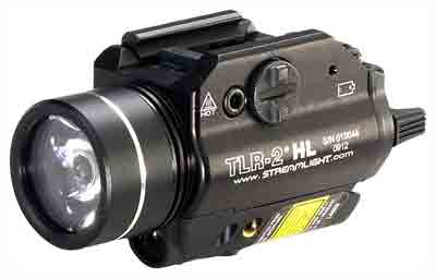STREAMLIGHT TLR-2 HL LED LIGHT - WITH LASER RAIL MOUNTED
