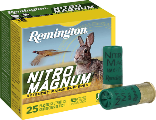 REMINGTON NITRO-MAG 12GA 3" - 1-7/8OZ #4 1210FPS 25RD 10BX/C