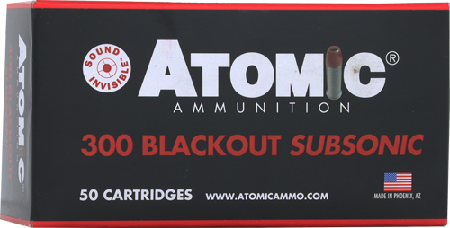 ATOMIC 300 AAC 220GR SUBSONIC - HPBT 50RD 10BX/CS