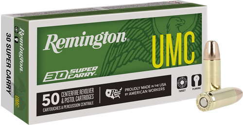 REMINGTON UMC 30 SUPER CARRY - 100GR FMJ 50RD 20BX/CS