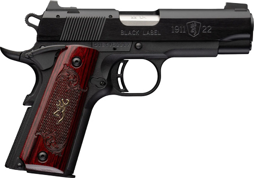 BROWNING 1911-22 BLACK LABEL - MEDALLION 22LR 3.6" COMPACT
