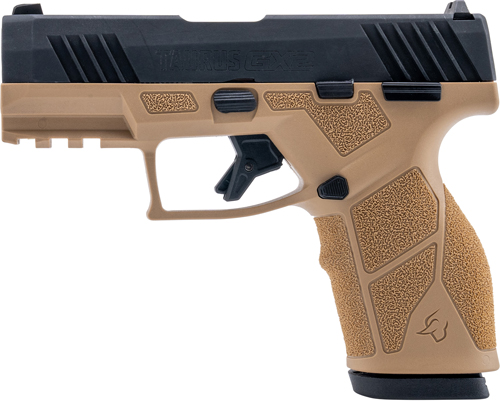 TAURUS GX2 9MM 13-SHOT ADJ. - TAN FRAME BLACK SLIDE - Image 2