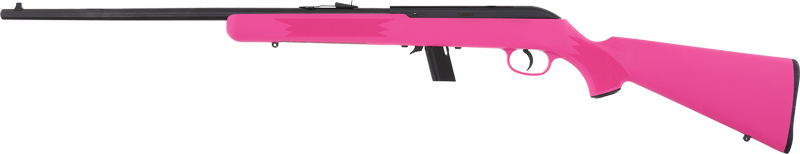 SAVAGE 64F 22LR 21" BBL - BLUED/PINK SYNTHETIC - Image 2