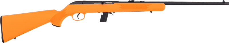 SAVAGE 64F 22LR 21" BBL - BLUED/ORANGE SYNTHETIC