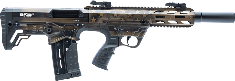 GFORCE ARMS GFY1 AR-12 12GA 3" - 18.5" 5RD BRONZE USA FLAG