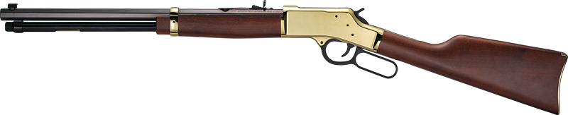 HENRY H6 BIG BOY BRASS 44MAG - SIDE GATE 20" OCTAGON WALNUT - Image 2