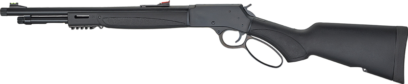 HENRY H12 X MODEL LEVER 44MAG - 17.4" TB BLUED BLACK SYN. - Image 2