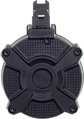 PRO MAG MAGAZINE AK-47 7.62X39 - 50RD DRUM BLK POLYMER - Image 2