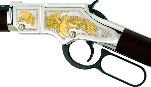 HENRY H4 LAW ENFORCEMENT TRIB. - 22S/L/LR 20" OCTAGON ENGRAVED - Image 3