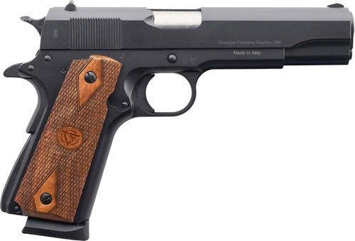 CHIAPPA 1911 FIELD GRADE – 9MM 5″ FS 10rd BLACK/WALNUT