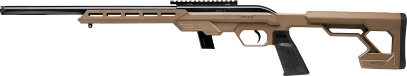SAVAGE 64 PRECISION 22LR 10RD - 16.5" HB SYNTHETIC CHASSIS FDE - Image 2