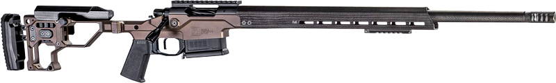 CHRISTENSEN MPR 338LAPUA – 27″ CF BLK/DESERT BROWN M-LOK