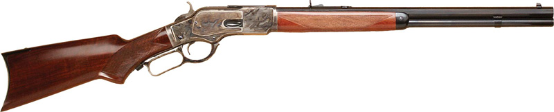 CIMARRON 1873 DELUXE 32-20 – 20″ OCT. CC/BLUED PISTOL GRIP