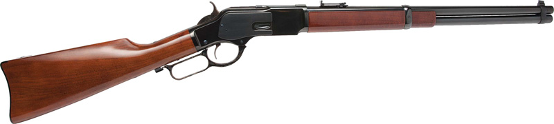 CIMARRON 1873 CARBINE RIFLE – 44-40 WIN 19″ BLUED WALNUT