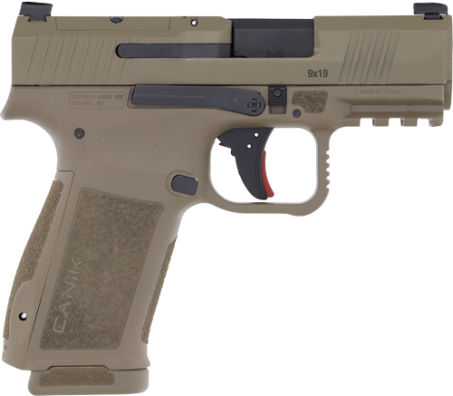 CANIK METE MC9L 9MM 3.18″ BBL – OR FS 2-17RD MAGS FDE