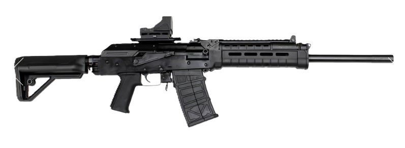 JTS M12AKT1 12GA 3" SHOT GUN - WITH RED DOT (2) 5RD MAGS BLK