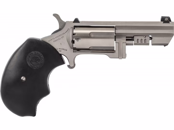 NORTH AMERICAN ARMS .22M, 2″ BARREL, SWING-OUT, RECLUSE